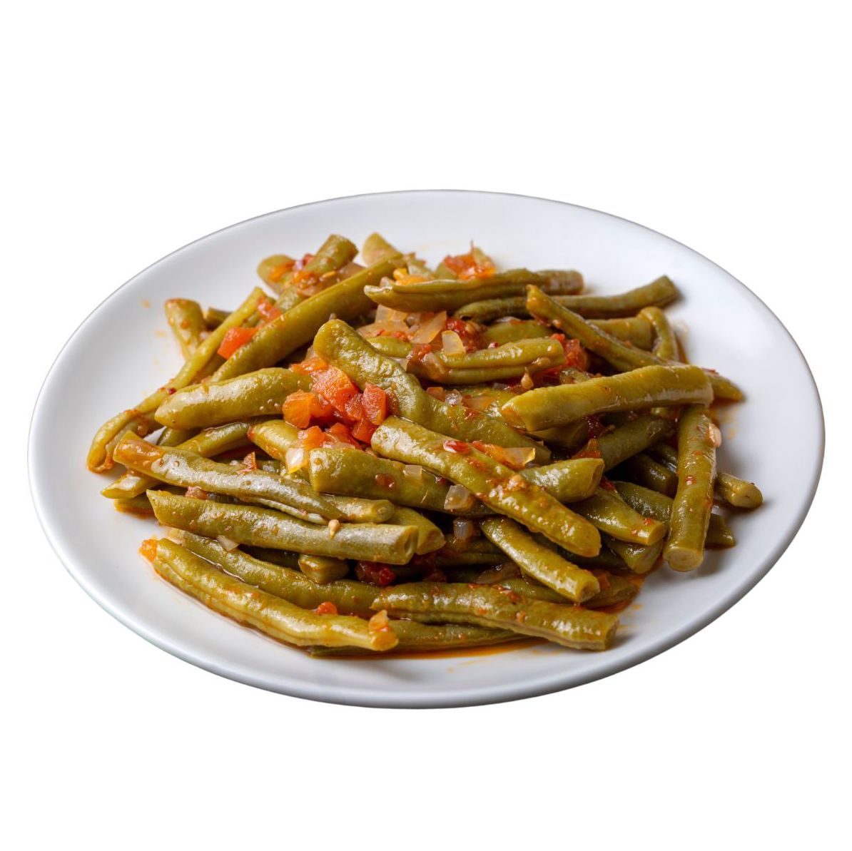 Green Beans with bacon and onion